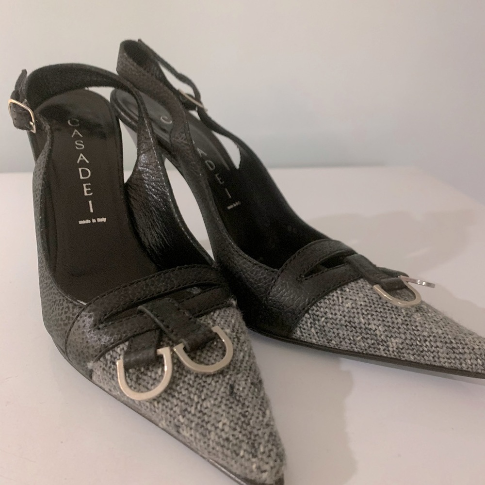 NEW Leather ITALIAN Shoes, Size 5.5